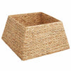 Vidaxl kerstboomkraag bruin 50 x 50 x 25 cm waterhyacint