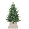 Vidaxx Collar para árbol de Navidad blanco 70 x 70 x 28 cm jacinto de agua