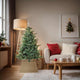 Vidaxl kerstboomkraag bruin 70 x 70 x 28 cm zeegras