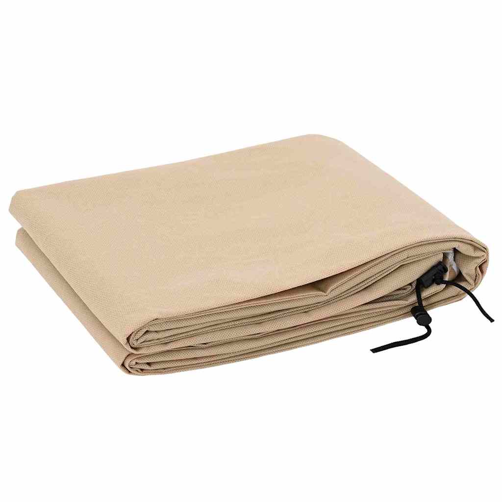 Vidaxx Coperture antigelo per piante in pile 5 pezzi beige 1,55 x 1 m