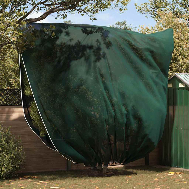 Vidaxl vorstbescherming plantenfleece covers 3 pcs groen 3,5 x 3,93 m
