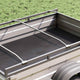 Vidaxl zeildoekbevestiging voor aanhangwagens 4 pcs zilver 100-145 cm