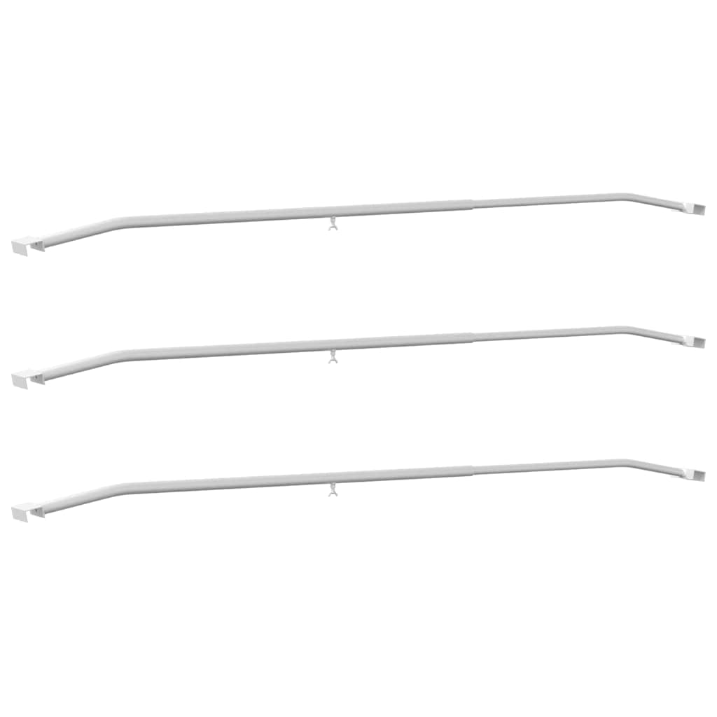 Attacco per telone Vidaxx per rimorchi 3 pezzi argento 130-210 cm