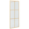 Parete doccia walk-in Vidaxx oro 80 x 195 cm in vetro temperato