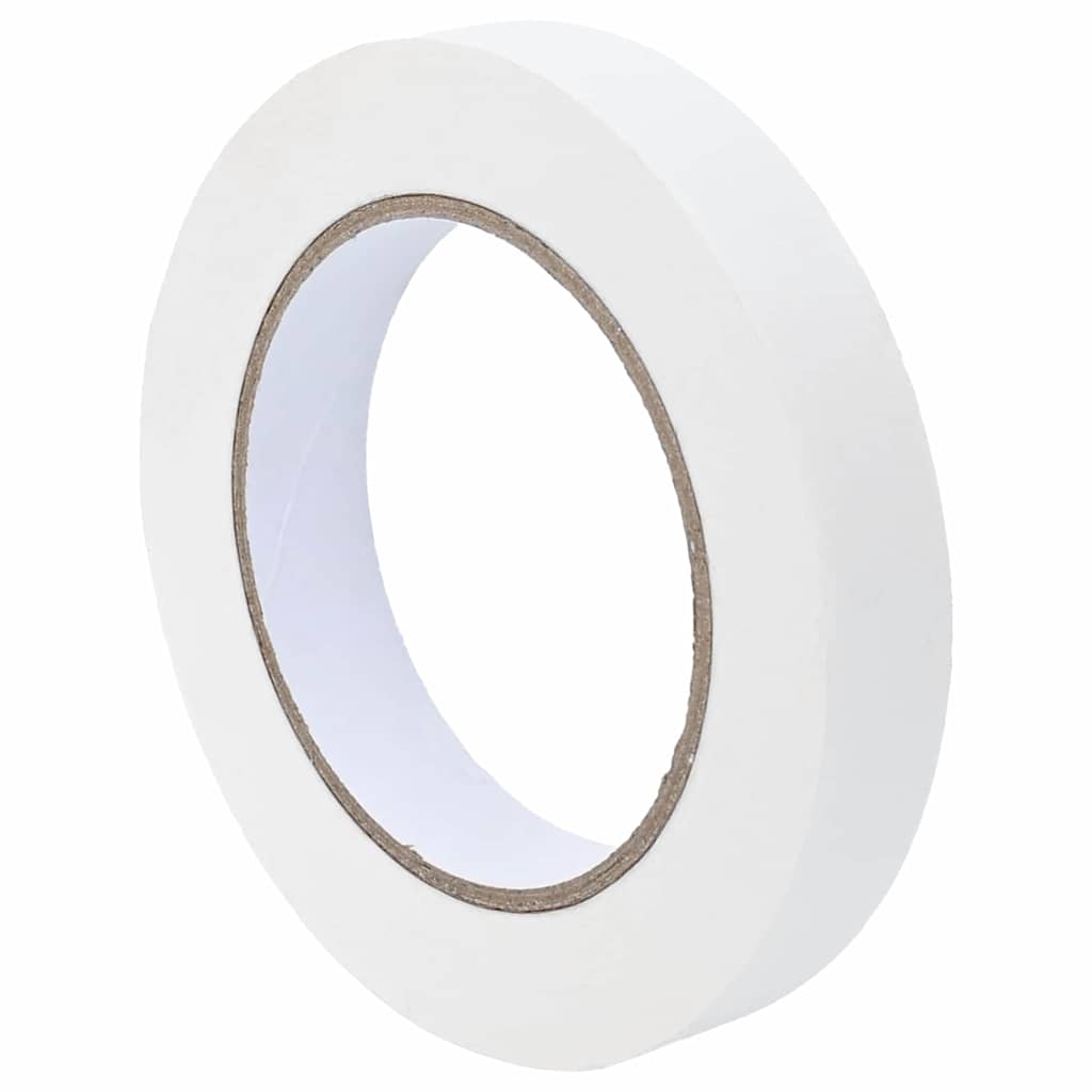 Vidaxl verf maskertapes 50 pcs wit 19mm x 50m papier
