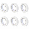 VidaXL cintas adhesivas para pintura 6 uds papel blanco 25mm x 50m