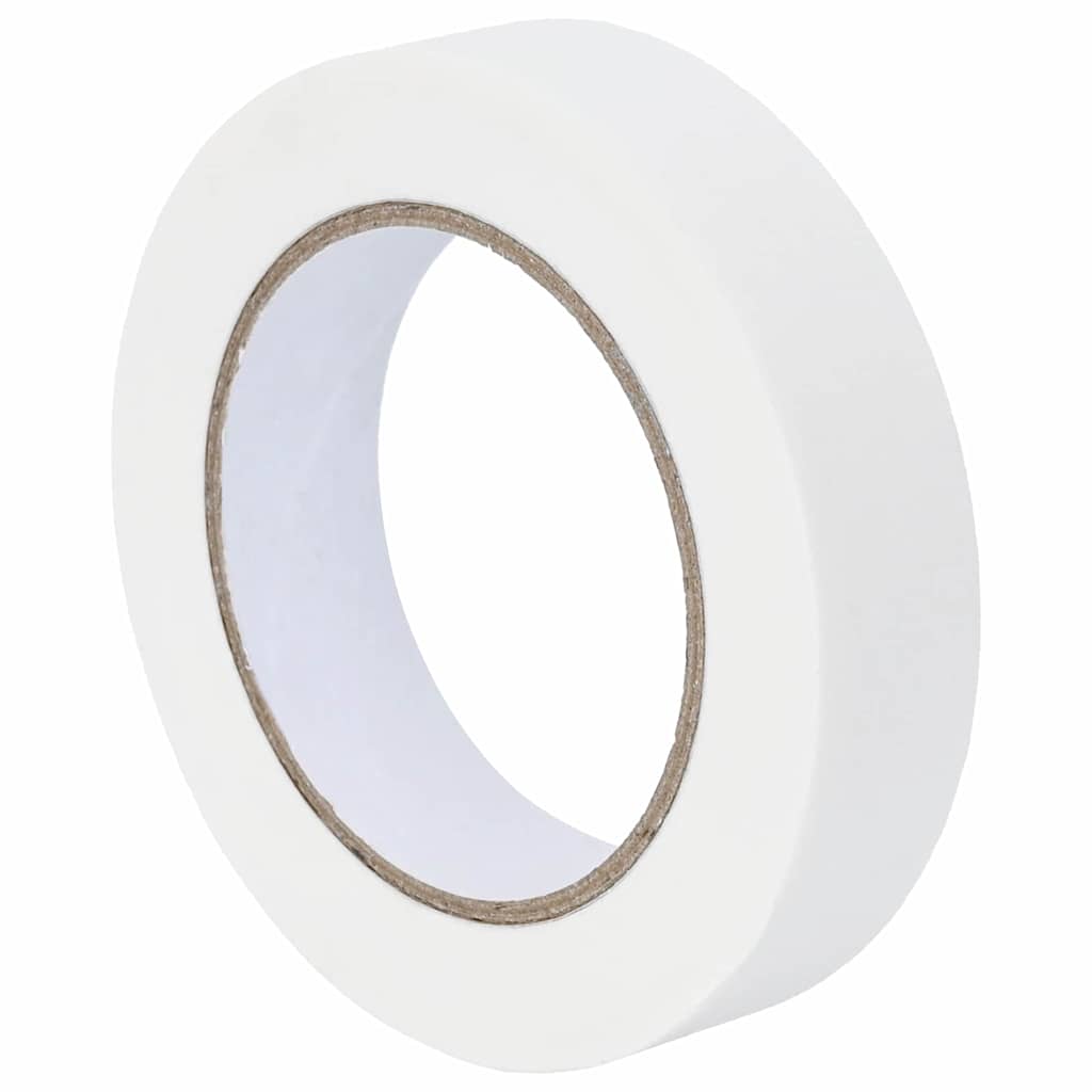 Vidaxl verf maskertapes 12 pcs wit 25mm x 50m papier