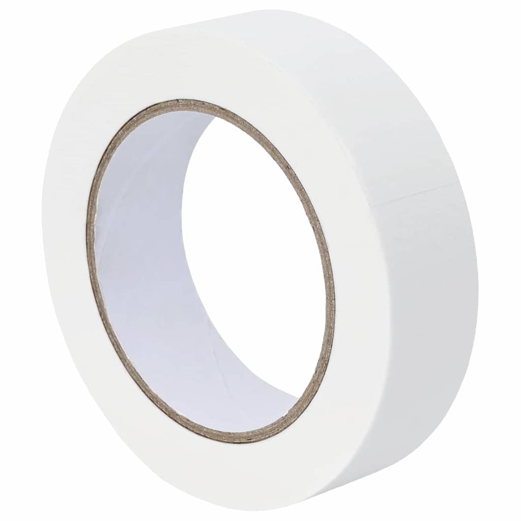 Vidaxl verf maskertapes 24 pcs wit 30mm x 50m papier