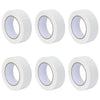 VidaXL cintas adhesivas para pintura 6 uds papel blanco 38mm x 50m
