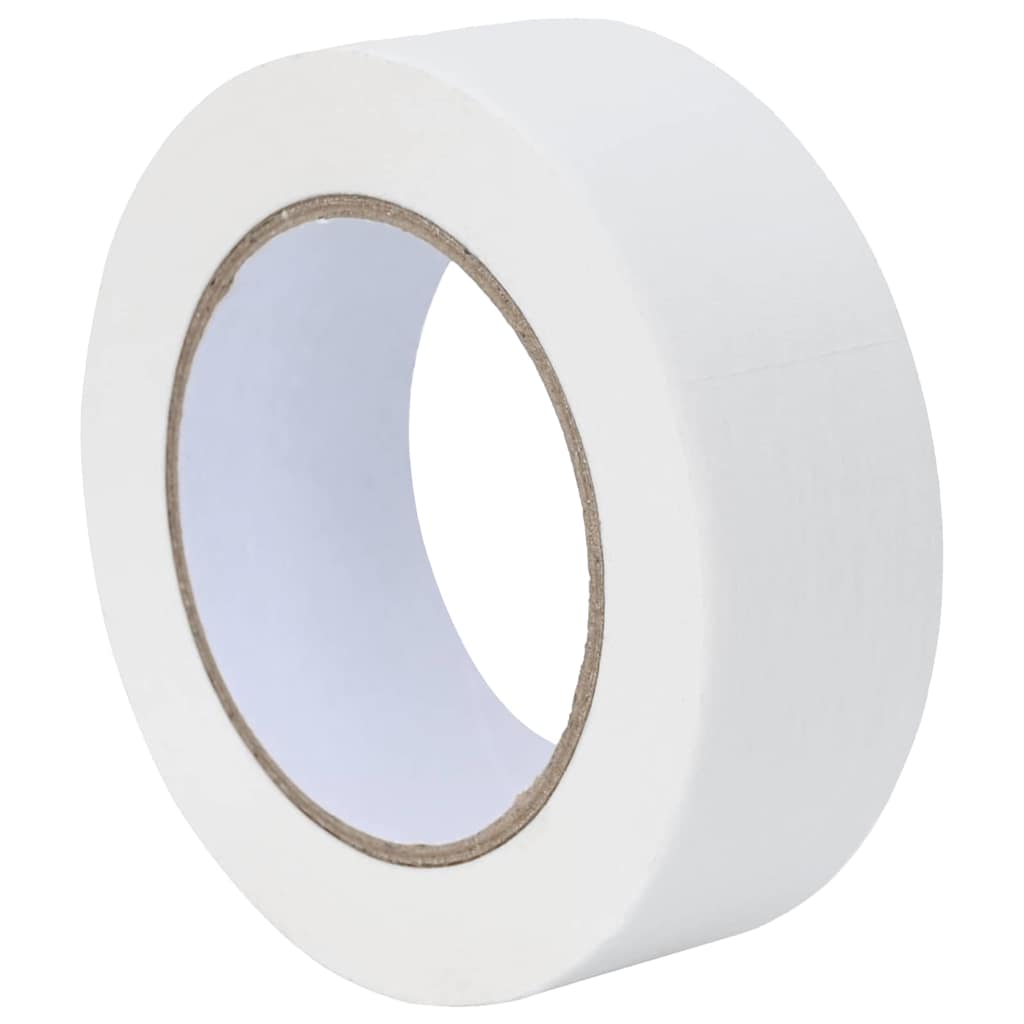 Vidaxl verf maskertapes 24 pcs wit 38mm x 50m papier