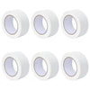 VidaXL cintas adhesivas para pintura 6 uds papel blanco 50mm x 50m