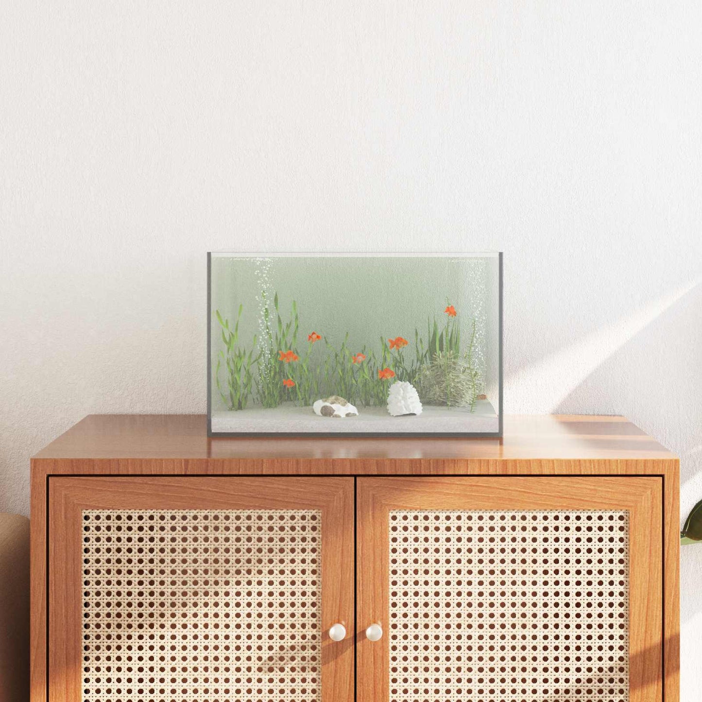 Vidaxl aquarium met opslag doorzichtig 40 x 25 x 25 cm glas