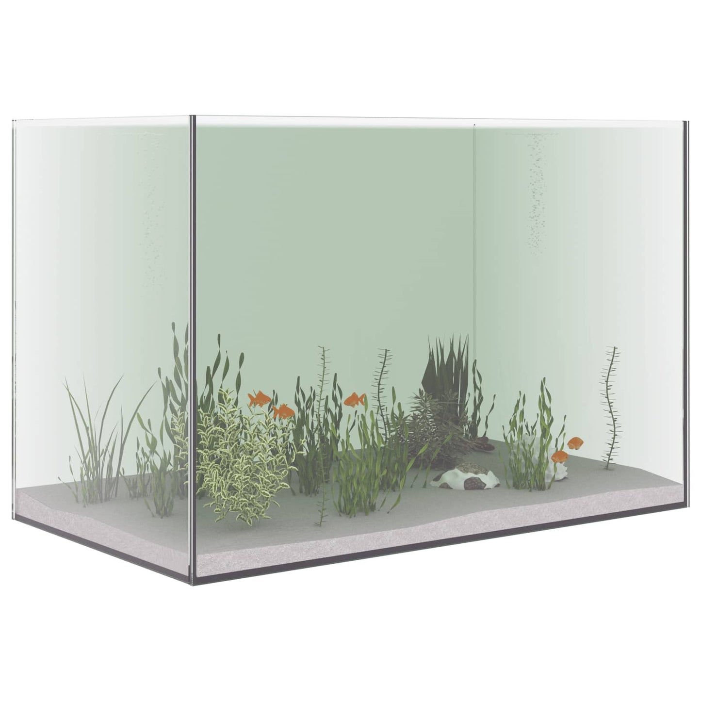 Acquario Vidaxx con contenitore in vetro trasparente 60 x 35 x 40 cm