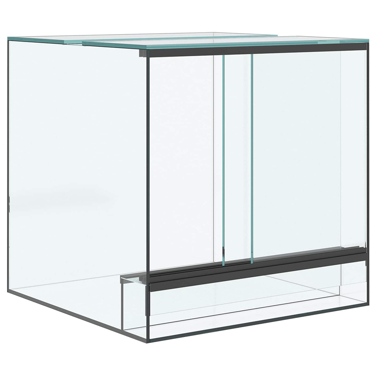 Vidaxl terrarium met opslag doorzichtig 30 x 30 x 30 cm glas