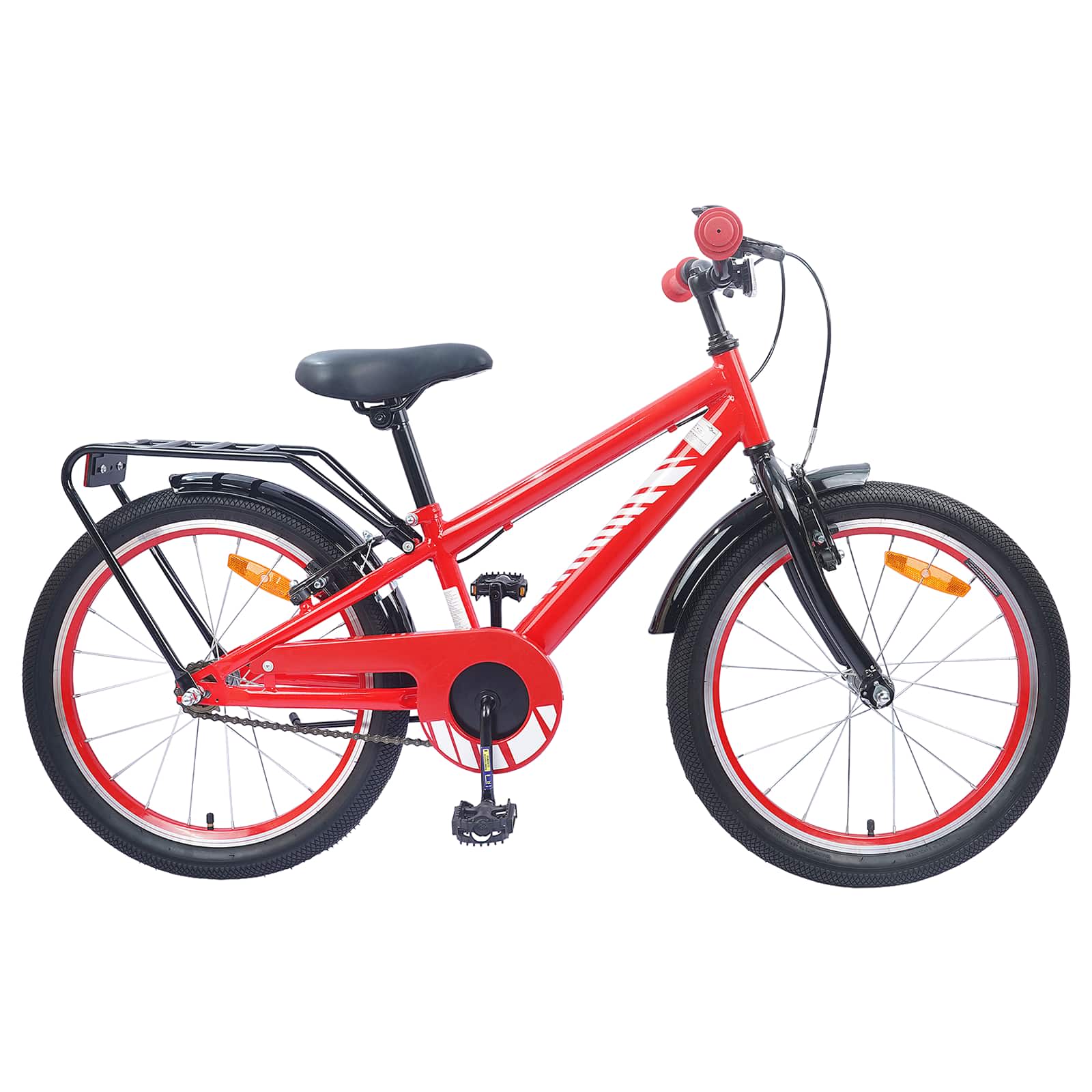 Vidaxl kinderfiets 20 inch voor 6-11 jaar oud rood