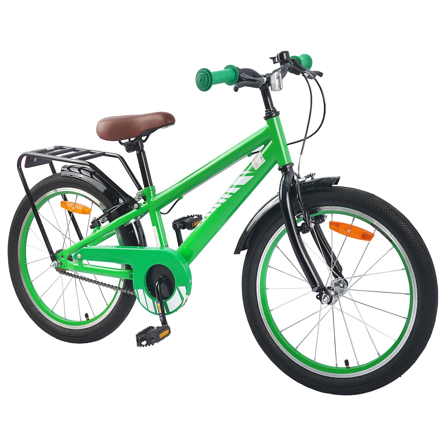 Bicicletta per bambini VidaXL 20 pollici per 6-11 anni verde