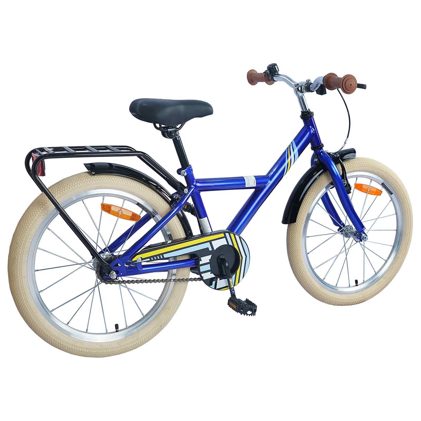 Bicicletta per bambini VidaXL 24 pollici per 8-12 anni, blu scuro
