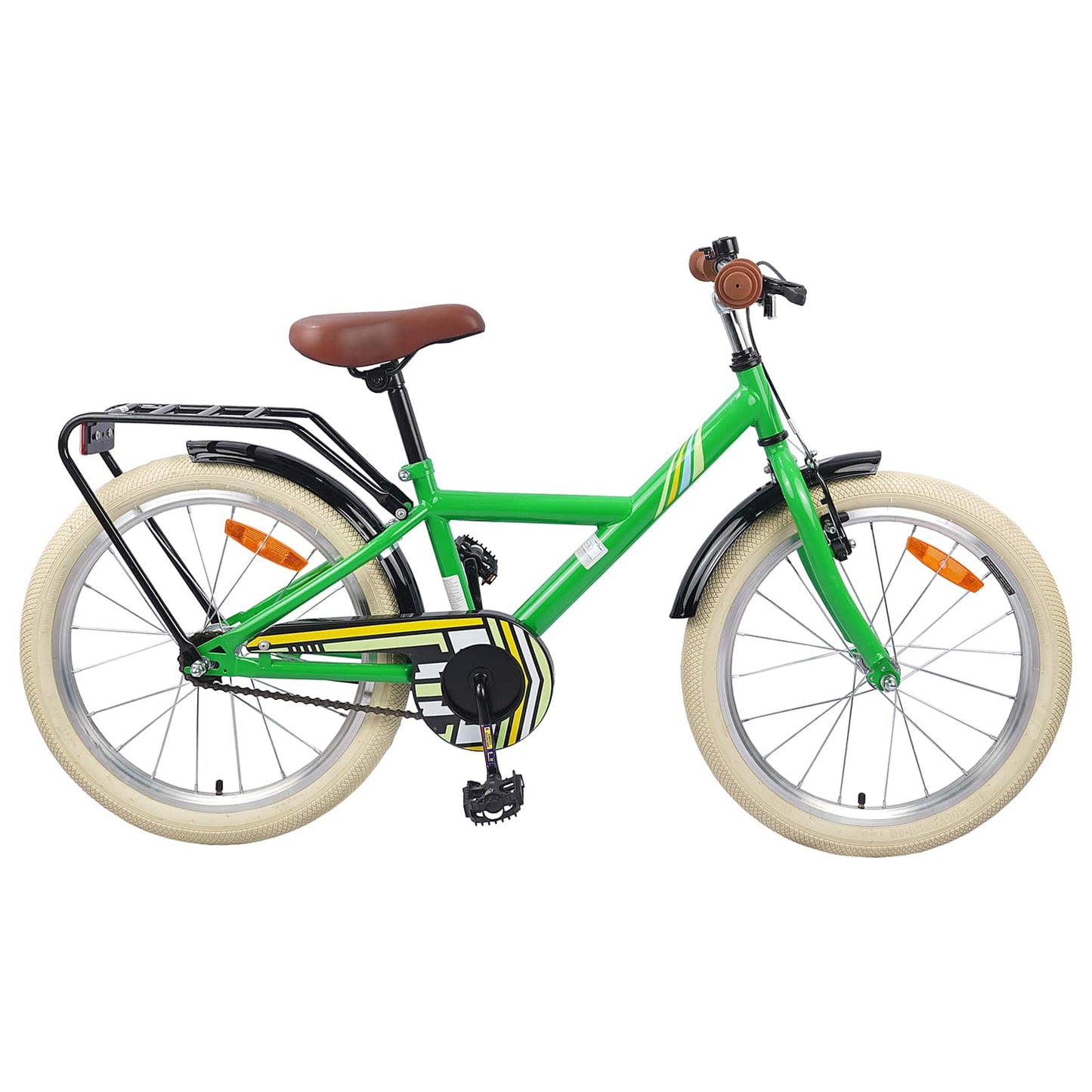 Vidaxl kinderfiets 20 inch voor 6-11 jaar oud groen