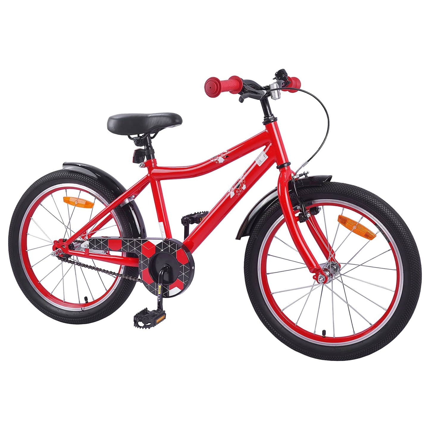 Vidaxl kinderfiets 20 inch voor 6-11 jaar oud rood