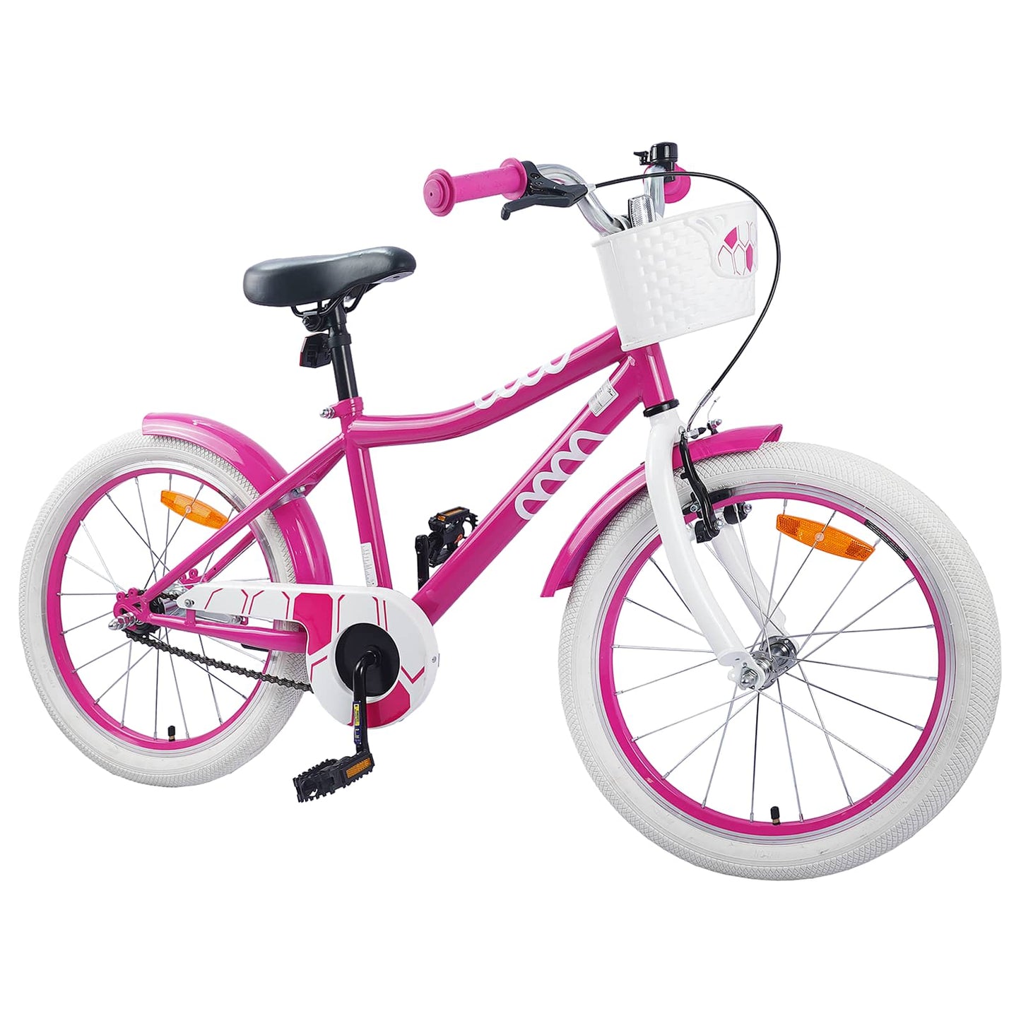 Vidaxl kinderfiets 20 inch voor 6-11 jaar oud roze