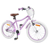 Bicicletta per bambini VidaXL 20 pollici per 6-11 anni viola