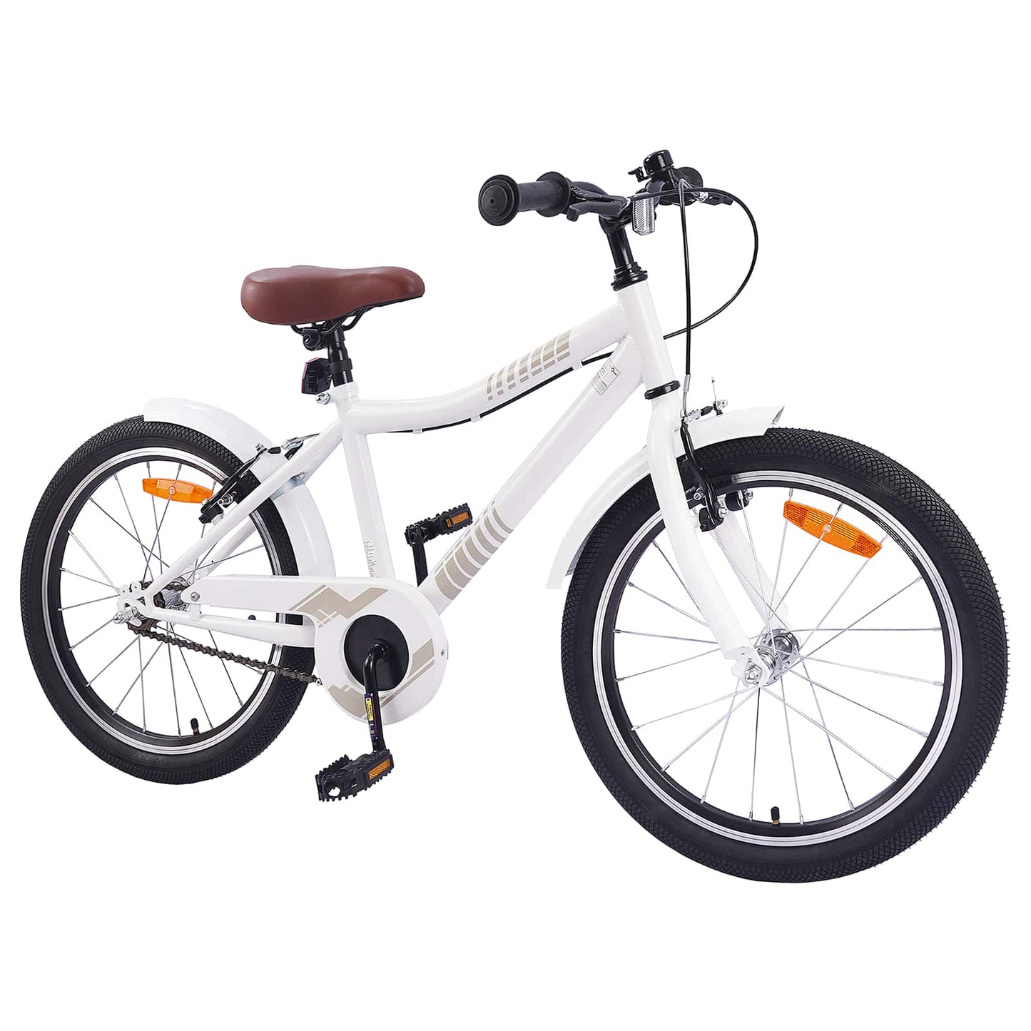 Vidaxl kinderfiets 20 inch voor 6-11 jaar oud wit