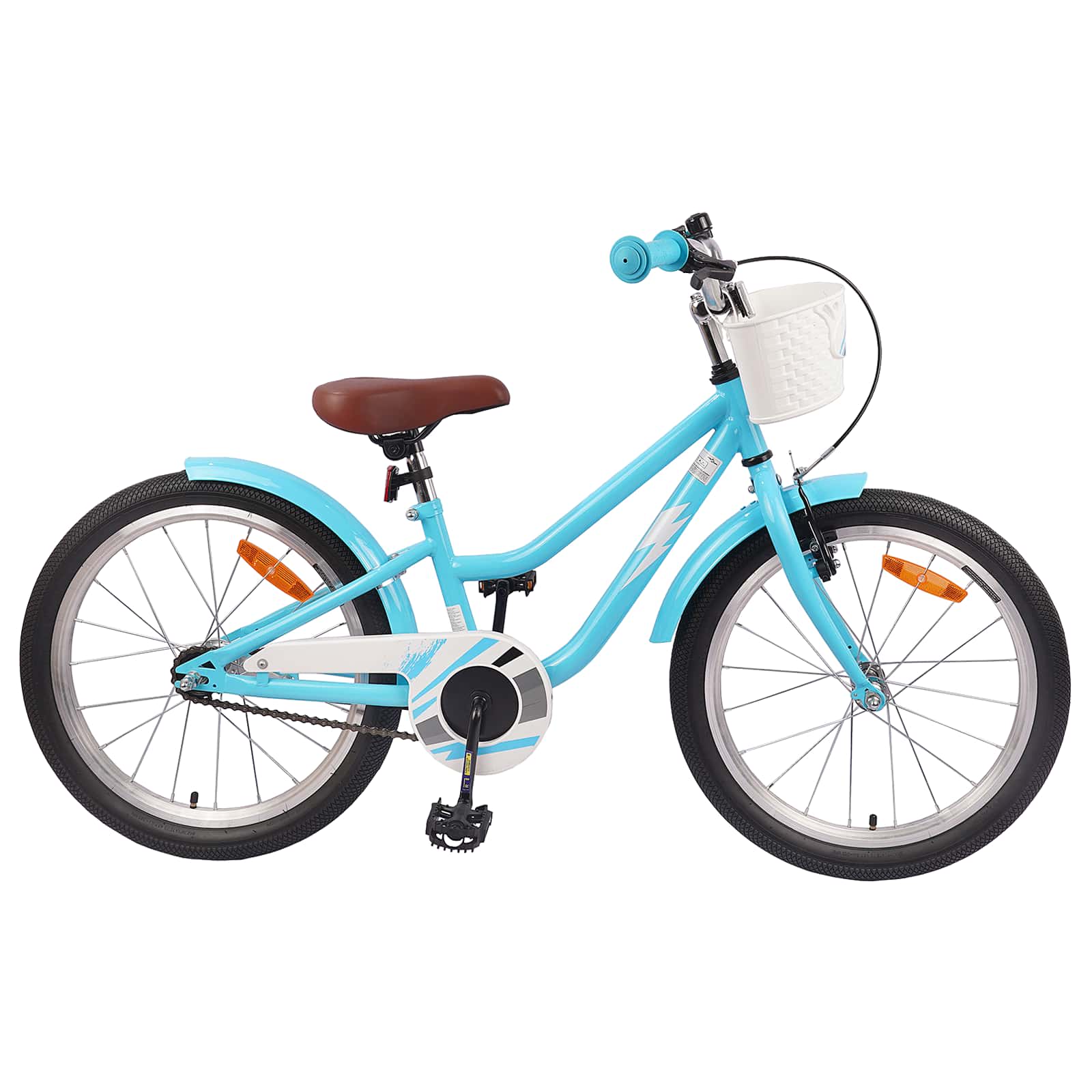 Bicicletta per bambini VidaXL 20 pollici per 6-11 anni azzurra