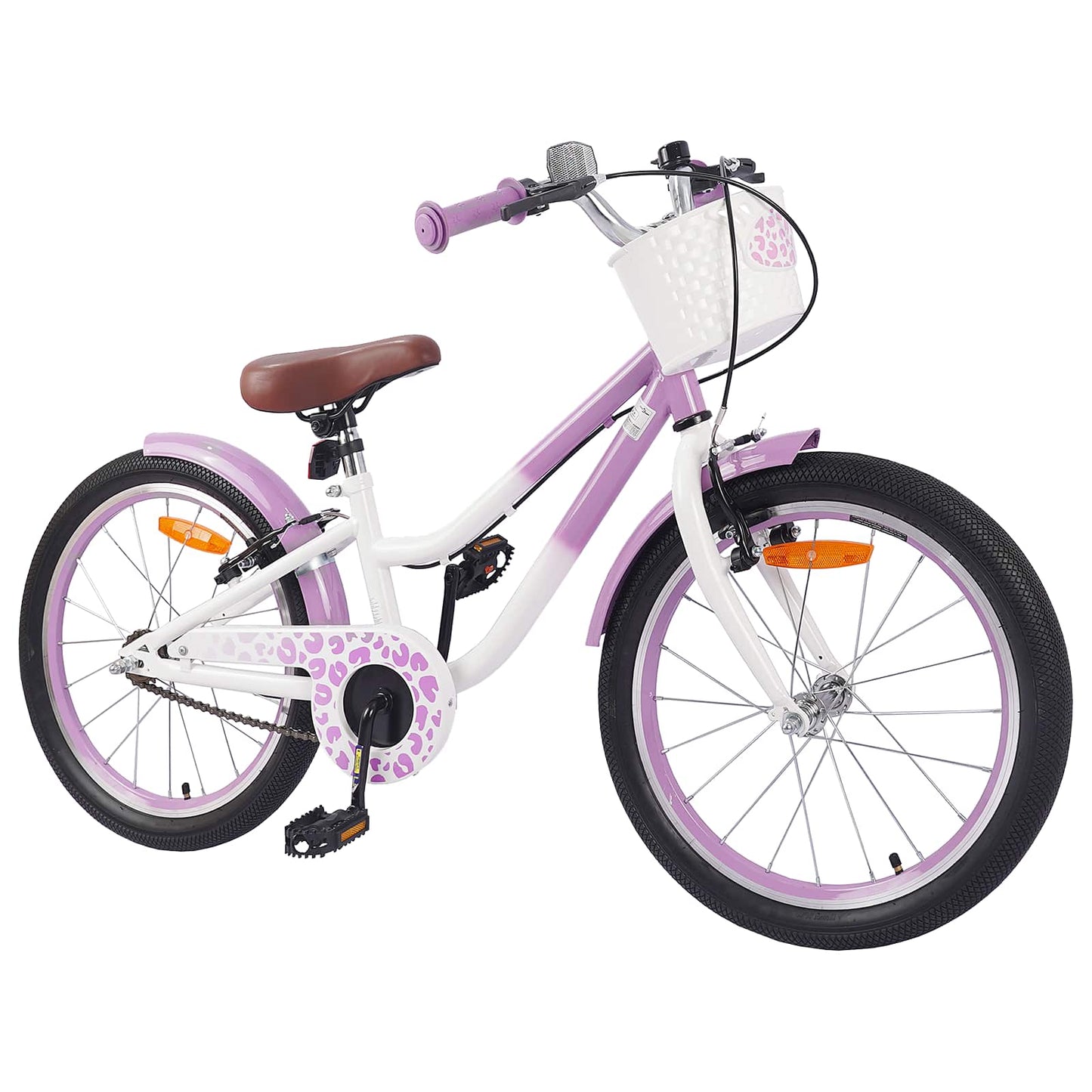 Bicicletta per bambini VidaXL 20 pollici per 6-11 anni viola