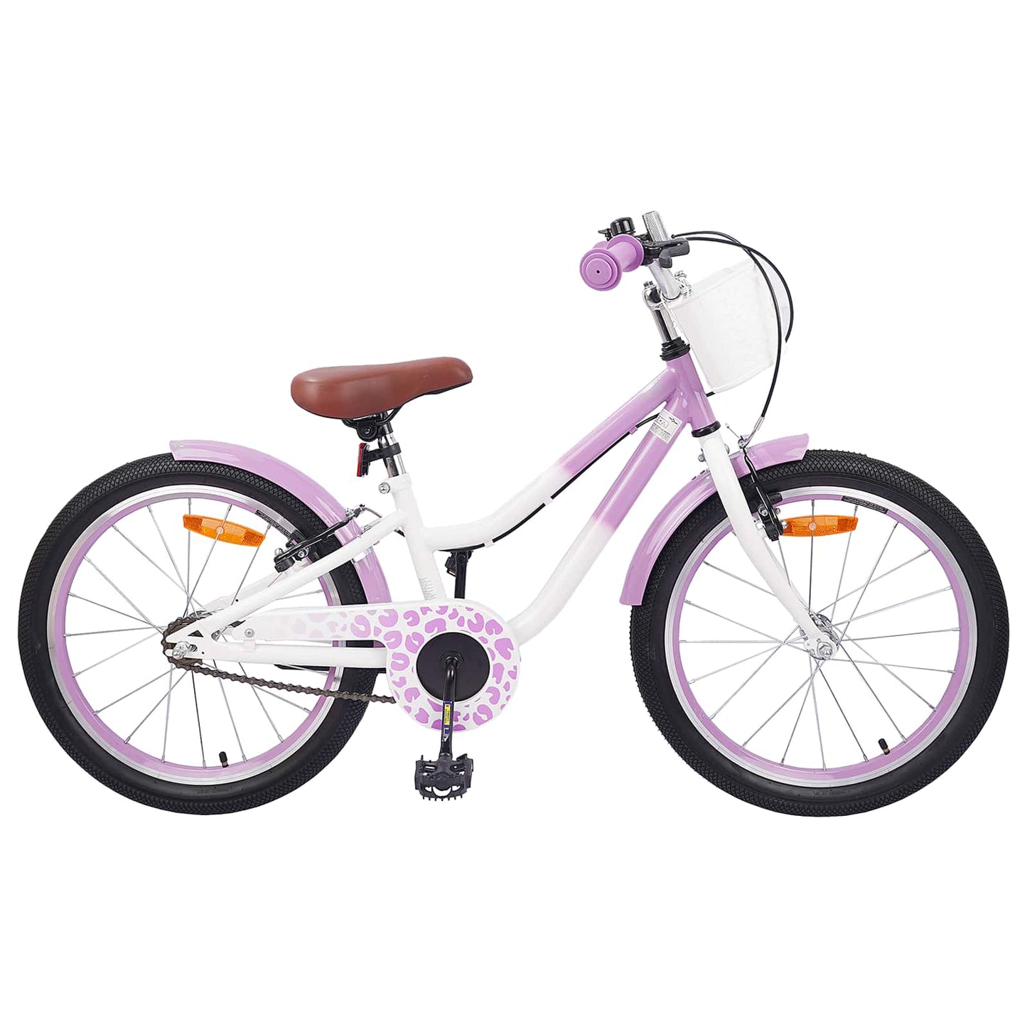 Bicicletta per bambini VidaXL 20 pollici per 6-11 anni viola