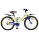 Bicicletta per bambini VidaXL 20 pollici per 6-11 anni gialla