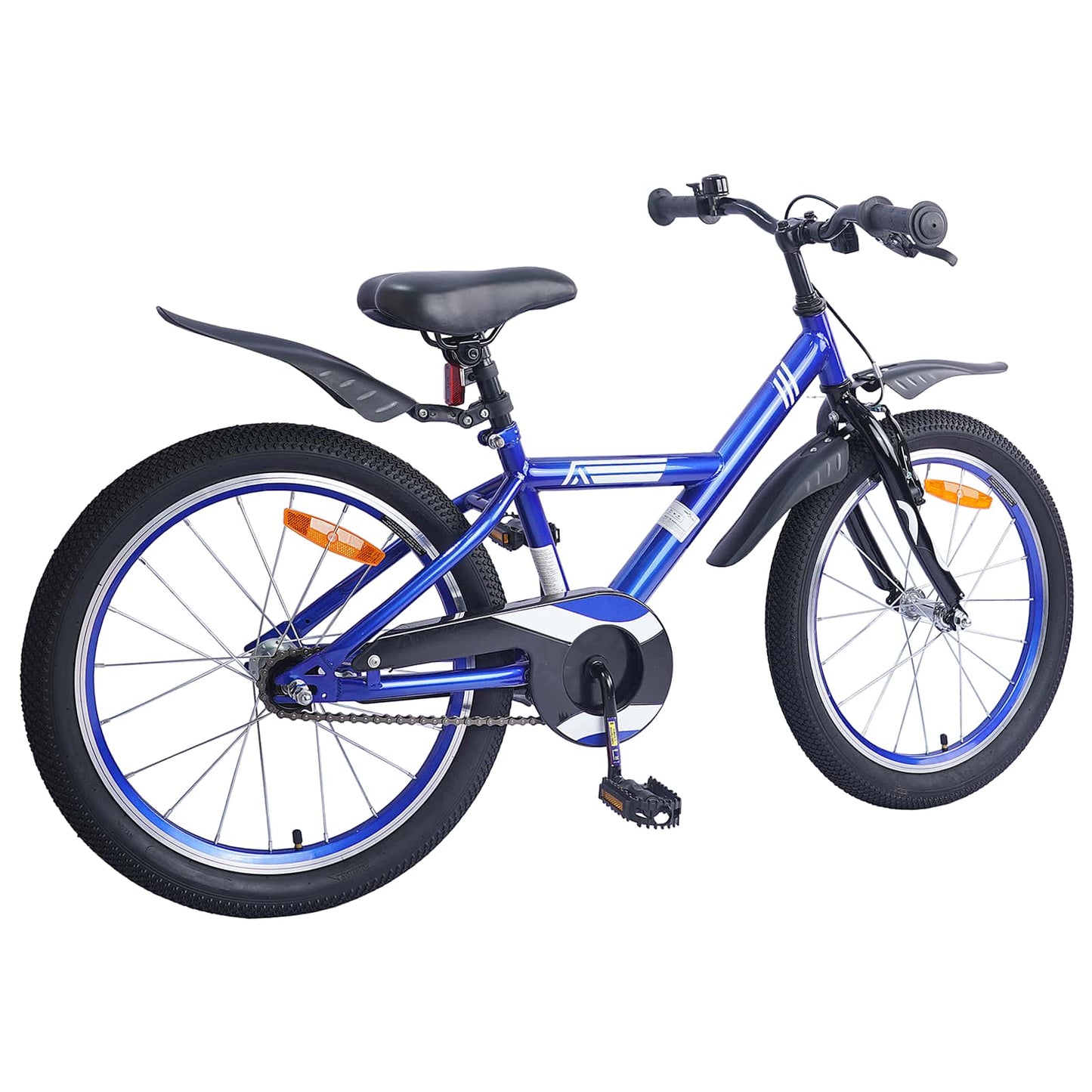 Vidaxl kinderfiets 20 inch voor 6-11 jaar oud donkerblauw