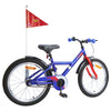 Vidaxl kinderfiets 20 inch voor 6-11 jaar oud donkerblauw