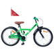 Bicicletta per bambini VidaXL 20 pollici per 6-11 anni verde