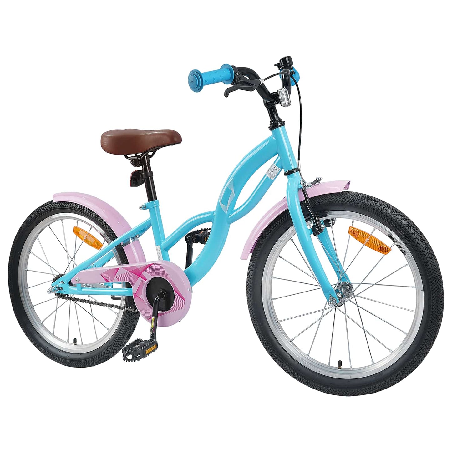 Bicicletta per bambini VidaXL 20 pollici per 6-11 anni azzurra
