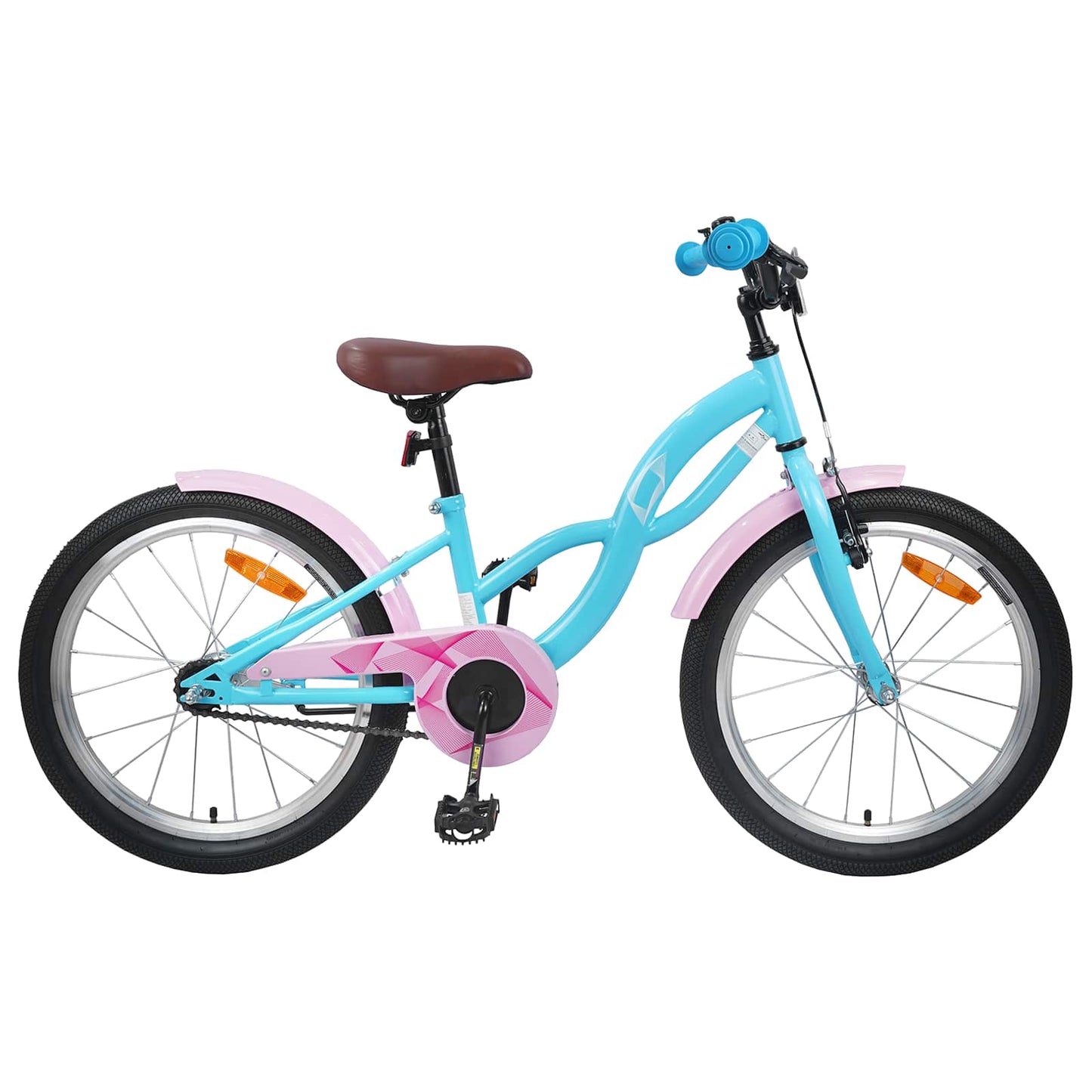 Bicicletta per bambini VidaXL 20 pollici per 6-11 anni azzurra