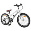 Vidaxl mountainbike 24 inch 6-speed voor 8-12 jaar oud wit