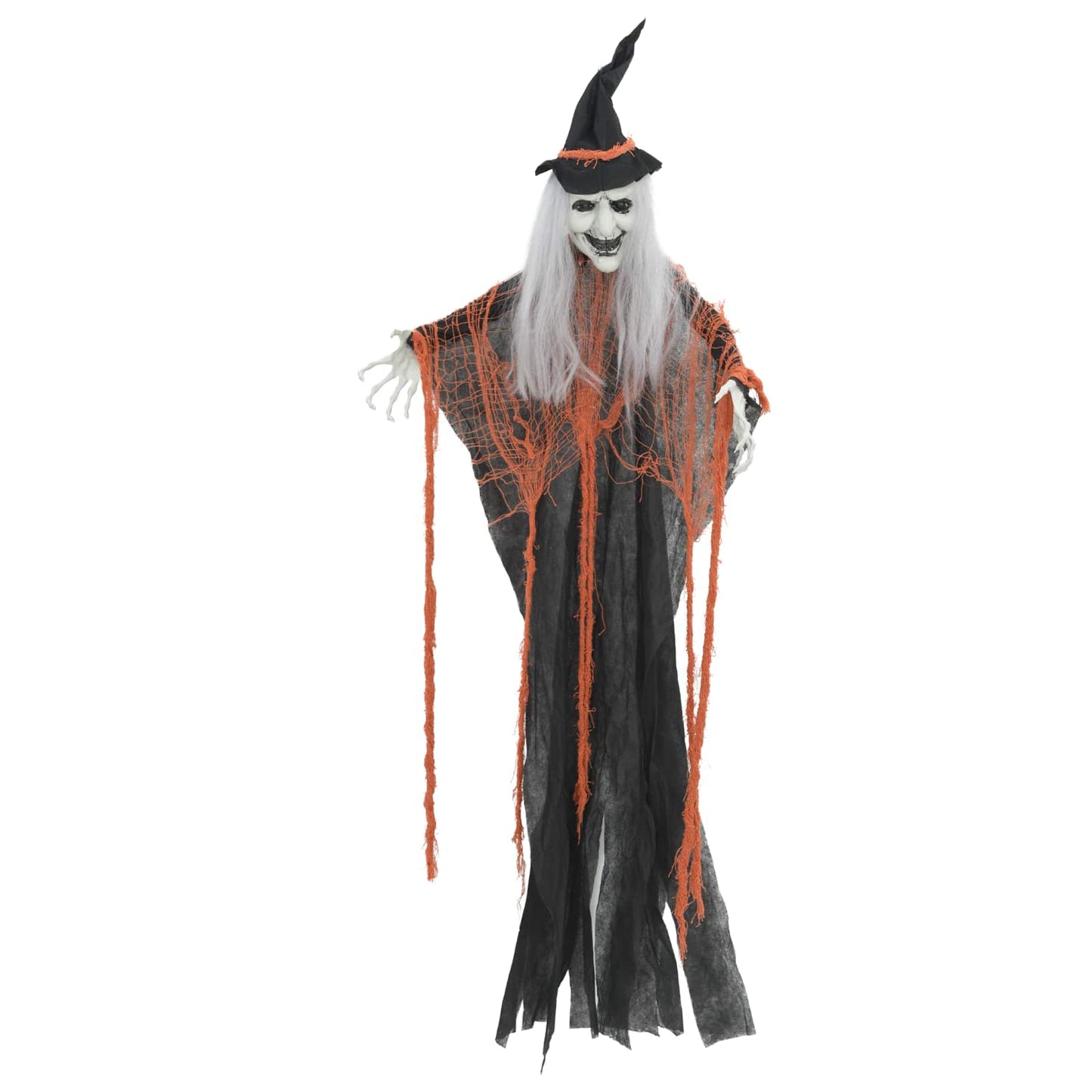 Vidaxl halloween hangende spook 3 pcs multikleur 61 x 97 cm polyester