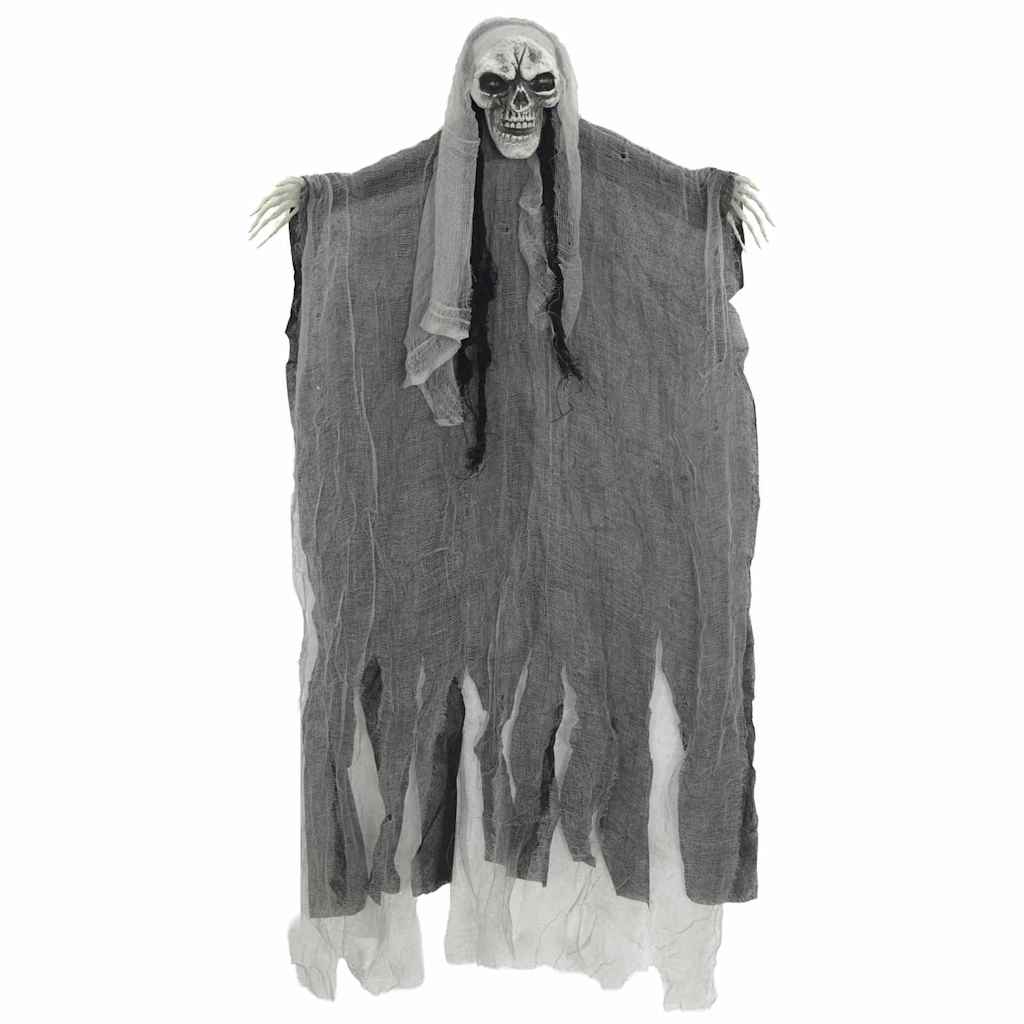 Vidaxl halloween hangende spook 3 pcs zwart 66 x 110 cm polyester