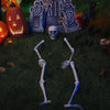 VidaXL Scheletro di Halloween bianco 45,5 x 13 cm in plastica