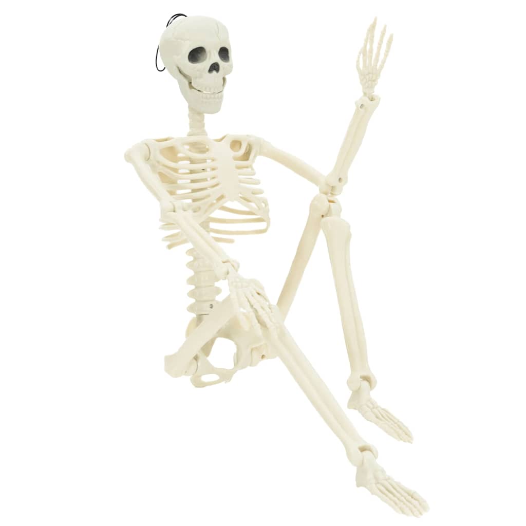 Vidaxl halloween skelet 2 pcs wit 85 cm pvc