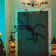 Vidaxl halloween spin decoratie 3 pcs zwart 150 cm polyester en staal