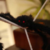 Vidaxl decorazione ragno di Halloween con ragnatele 2 pezzi in poliestere bianco e nero
