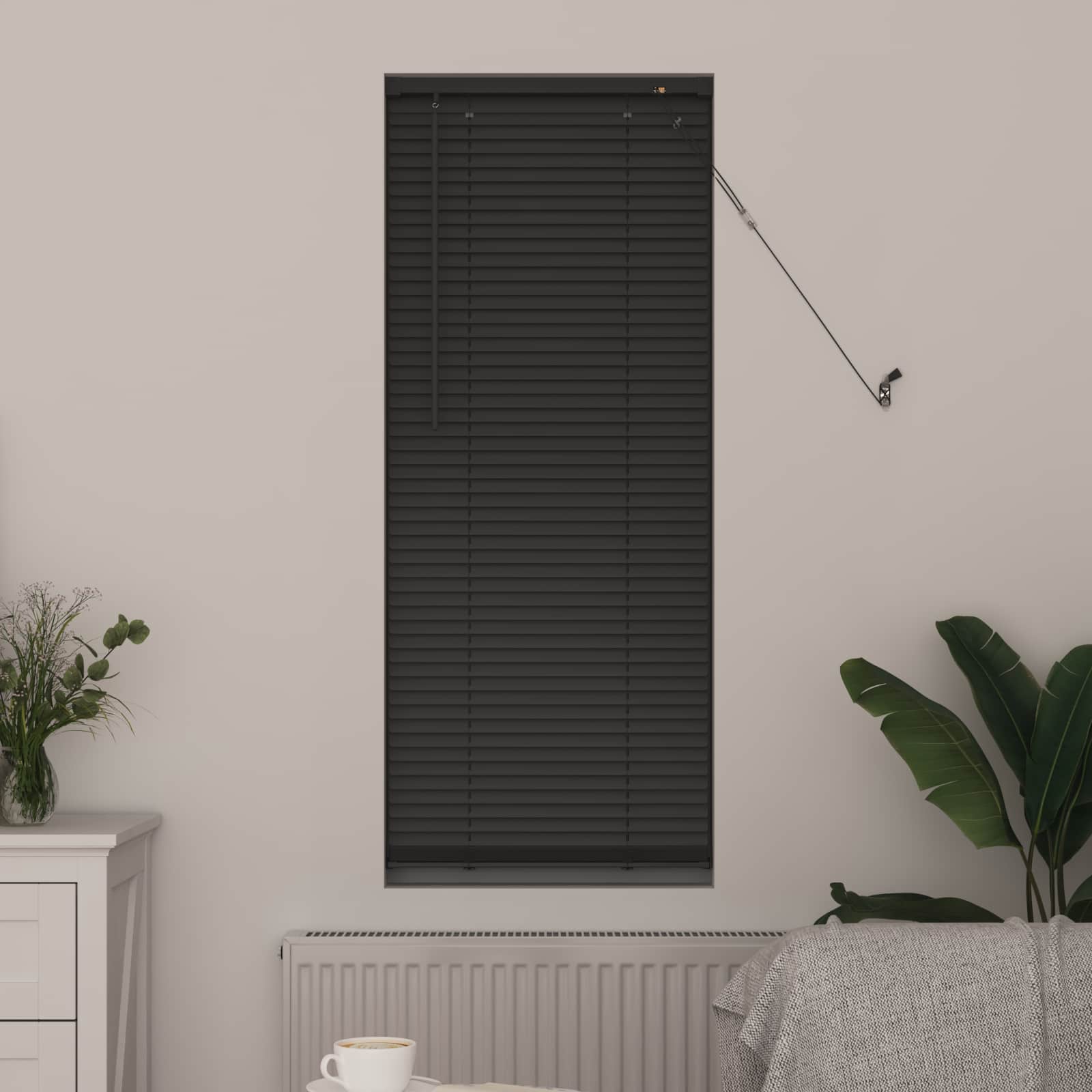 Vidaxl venetiaanse blind verstelbaar zilvergrijs 150 x 40 cm pvc