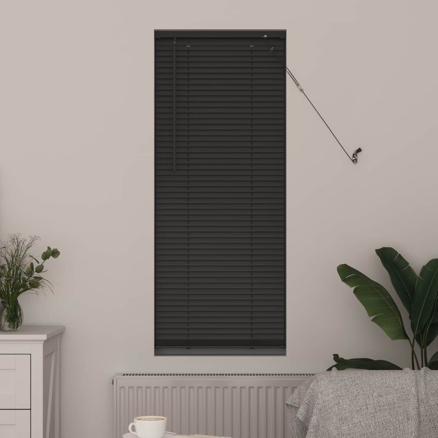 Vidaxl venetiaanse blind verstelbaar zilvergrijs 150 x 50 cm pvc