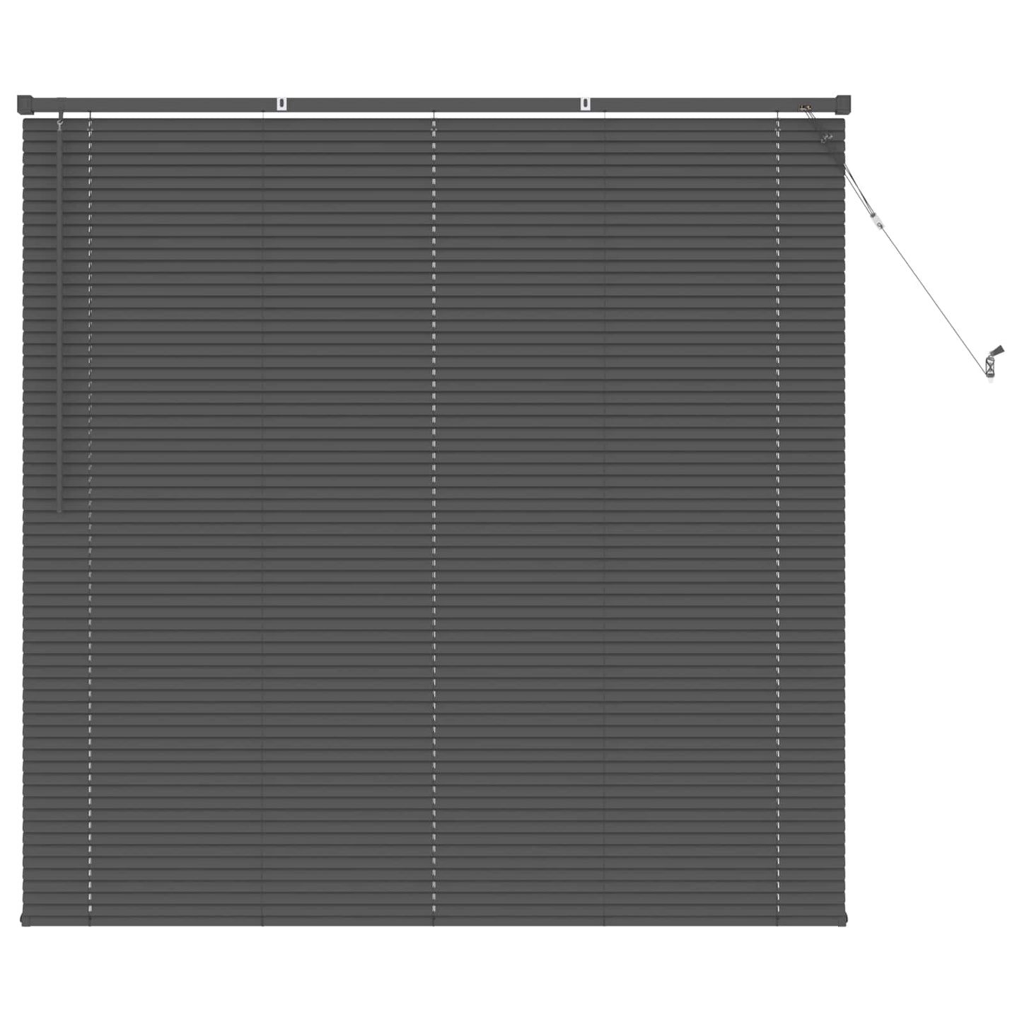 Vidaxl venetiaanse blind verstelbaar zilvergrijs 150 x 130 cm pvc