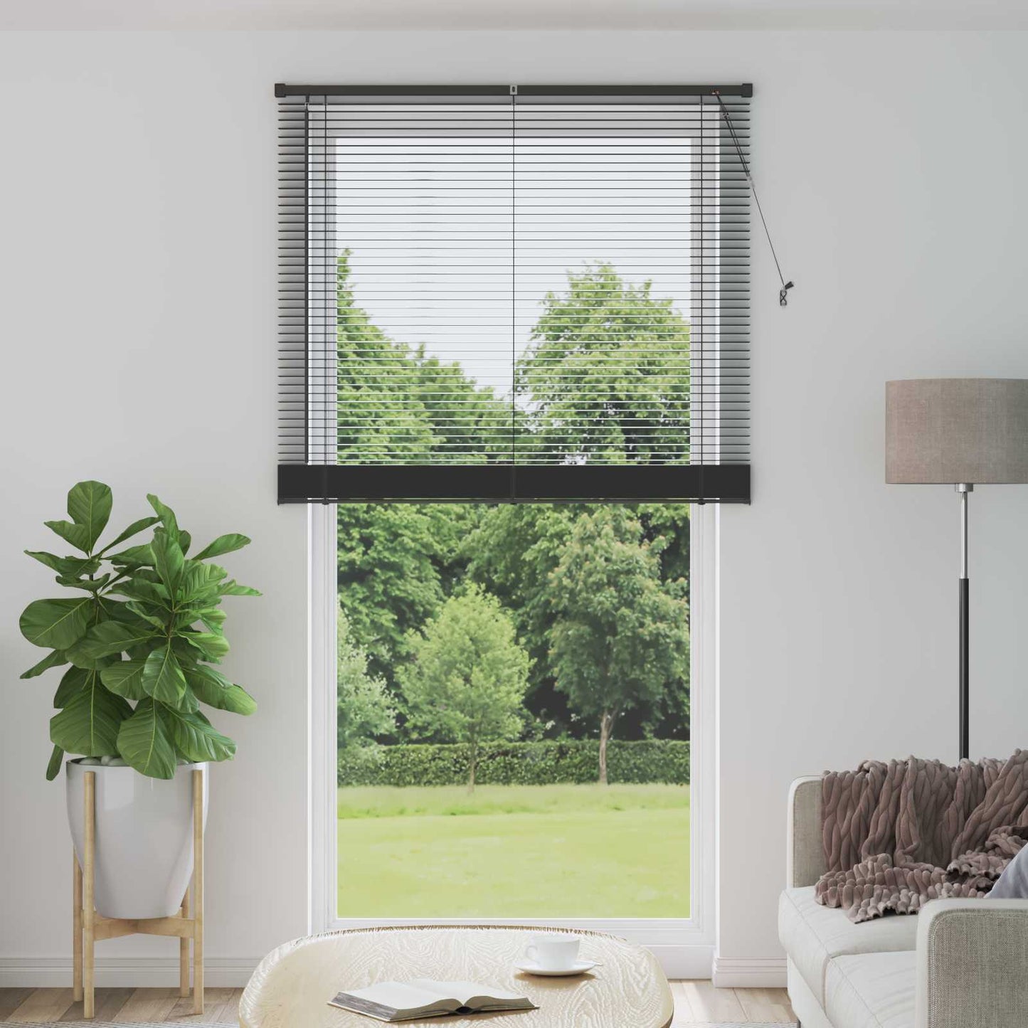 Vidaxl venetiaanse blind verstelbaar zilvergrijs 213 x 110 cm pvc