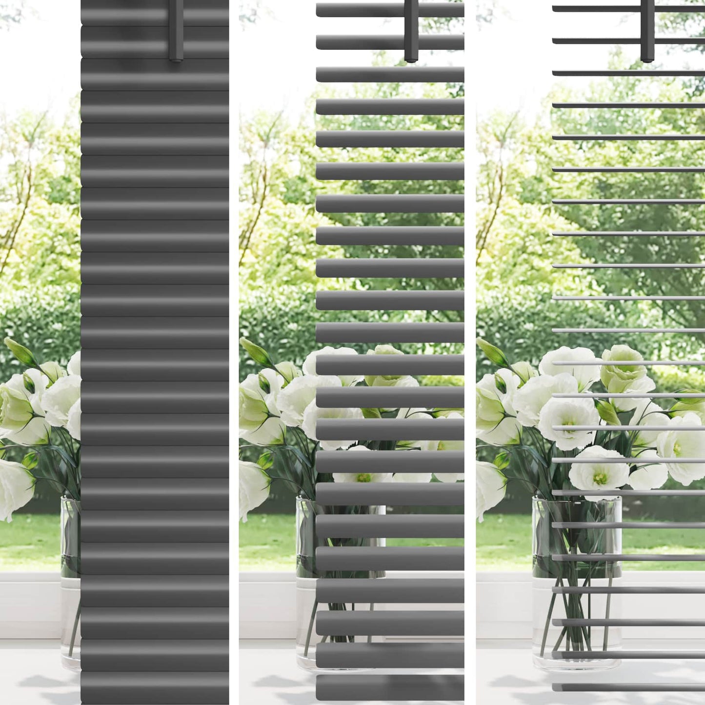 Vidaxl venetiaanse blind verstelbaar zilvergrijs 213 x 110 cm pvc
