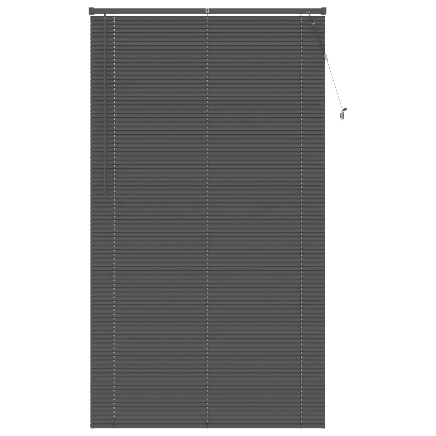 Vidaxl venetiaanse blind verstelbaar zilvergrijs 213 x 110 cm pvc