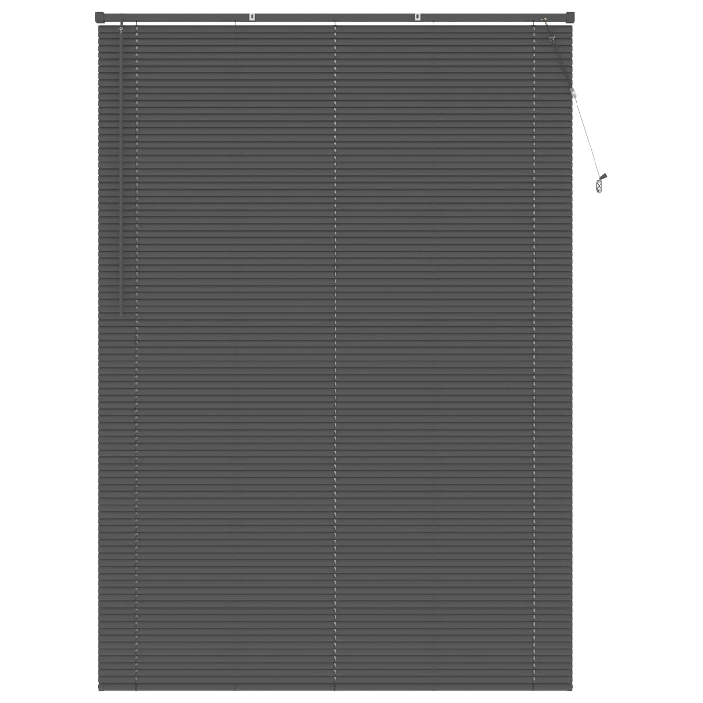 Vidaxl venetiaanse blind verstelbaar zilvergrijs 213 x 140 cm pvc