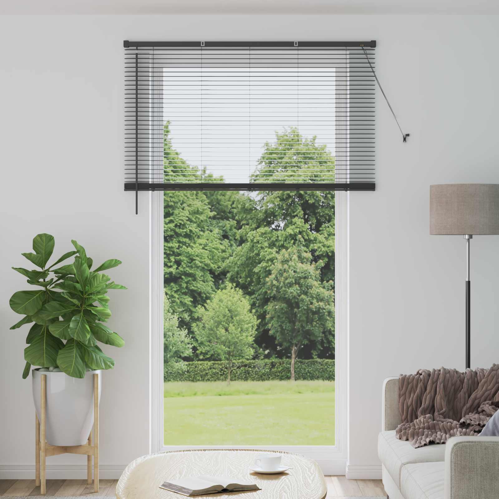 Vidaxl venetiaanse blind verstelbaar zilvergrijs 213 x 150 cm pvc